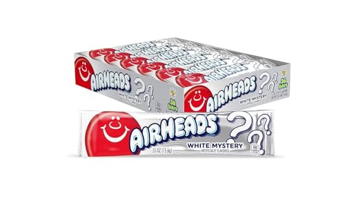 25% coupon - Airheads Candy, White Mystery, 36 Full Size Bars