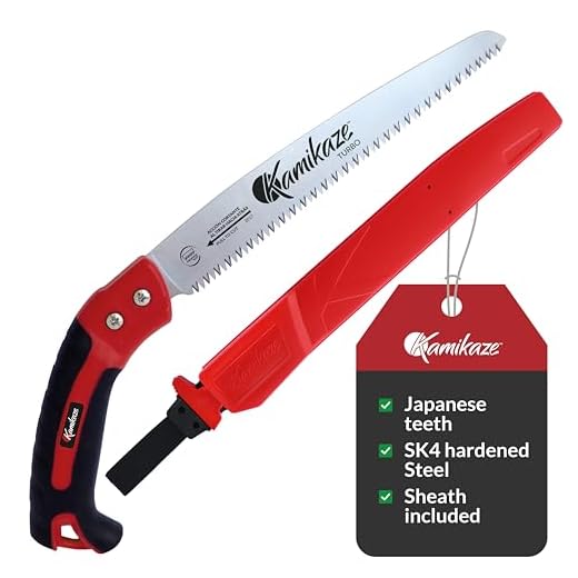 Best backpack saw EZ Kut Kamikaze Pruning Saw with Scabbard
