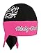 HARLEY-DAVIDSON Women's Reflective Bar & Shield Headwrap, Black & Pink HW114491