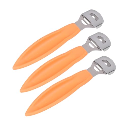 FRCOLOR 3piezas Cuchilla Pies Durezas Pedicura Raspador Talones Removedora Callos Cutículas