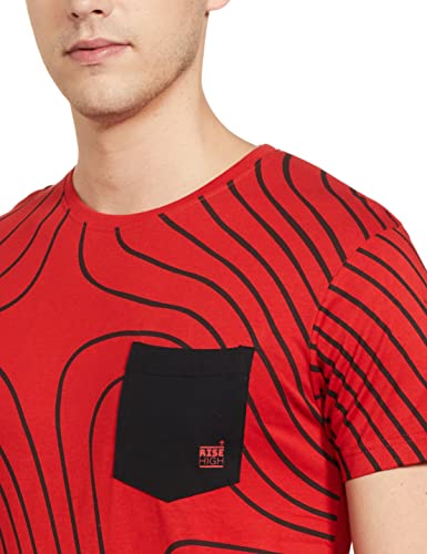 Image of Max Men's Solid Slim Fit Tshirt