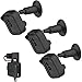 Blink XT2 Wall Mount Bracket, [3 Pack] Full Weather Proof Housing/ [1 Pack] Mount with Blink Sync Module Outlet Mount for Blink XT/ XT2 Indoor Outdoor Home Security Camera System (Black)