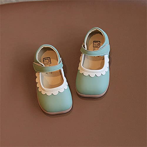 Shoes for Kids Girls Boots Cute Flat Solid Color Lace Hook Loop Casual Comfortable3