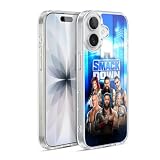 Head Case Designs Officially Licensed WWE Smackdown! Pay-Per-View Superstars 2024 Gel Case [Military Grade Protection] Compatible with Apple iPhone 17