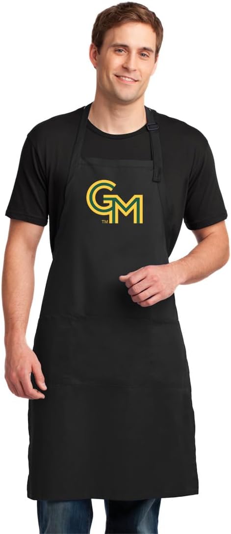 Broad Bay George Mason University Apron LARGE SIZE GMU Gift For Men or Women Man Him Her