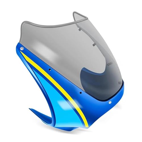 Pare-Brise XSR900 Réduction Turbulence Bulle Double Galbe Moto Protection