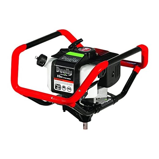 Earthquake 10310 Dually 1 or 2-Person Earth Auger Powerhead - 52cc 2-Cycle Viper Engine