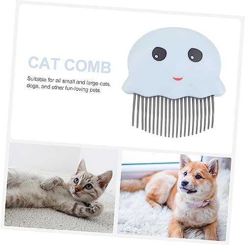 FOMIYES pente de estimação escovas de slicker autolimpantes pente desmatador para gatos pentear bich