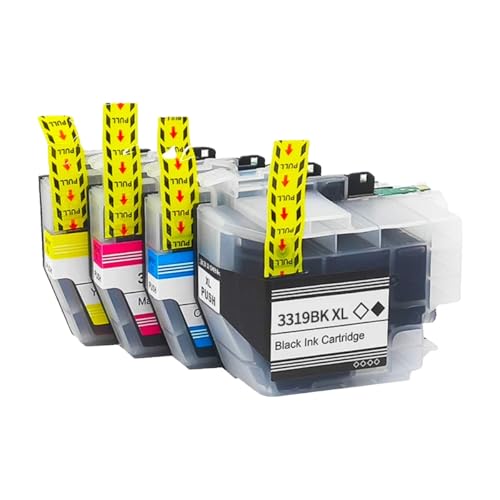Cartouche LC3319XLM magenta haute capacité pour imprimante Brother MFC-J5330DW et J6530DW