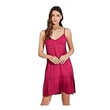 vestidos ysabel mora online  YSABEL MORA Vestido de playa 100% viscosa con tirantes, art. 85804, fucsia, Small