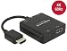 Produktbild DeLock HDMI Audio Extractor, 4K 60 Hz kompakt, [63276]