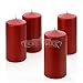 1 Red Apple Cinnamon Scented Pillar Candle 6 Inch Tall X 3 Inch Wide