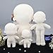 niannyyhouse 10cm 13cm 15cm 20cm 30cm 40cm Plush Doll Plain Glossy Standing Sitting Humanoid Stuffed Toys Dress Up Wearable Clothing (30cm-Without Skeleton)