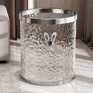Kosz na śmieci Kosz Na Śmieci Do Salonu, Sypialni, Biura Kosz na pedały ﻿Kosz na pedały kuchenne(Silver)