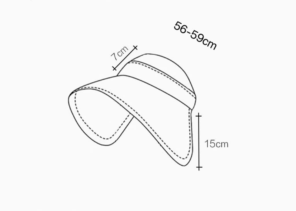 Chapeaux de Soleil Chapeaux De Pare-Soleil Chapeaux Femmes Grandes Boucles De Plage De La Protection UV