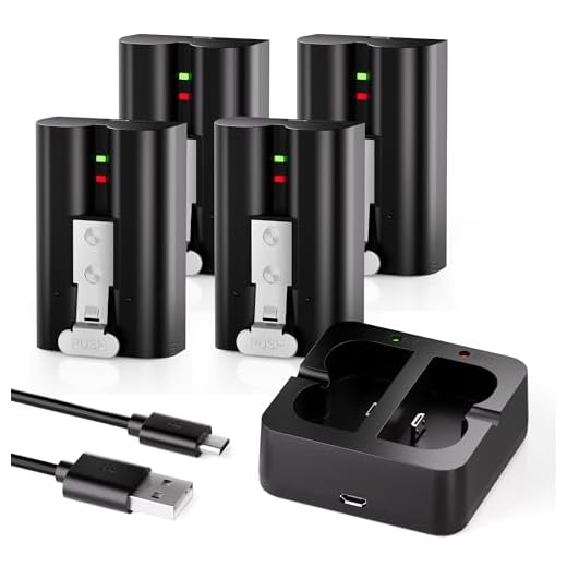 4-Pack Replacement Battery for Ring Devices