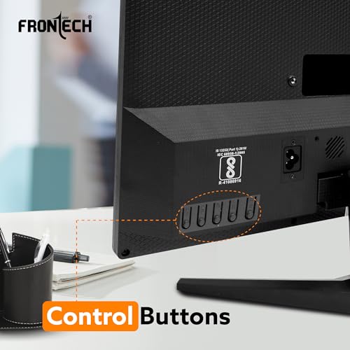 Image of FRONTECH 17.1 Inch HD LED Monitor | Refresh Rate 60 Hz,1440 x 900 Pixels | Wall Mountable Slim & Stylish Design with 16.7M Colors| HDMI & VGA Ports, Built-in Power Supply (MON-0066,Black)