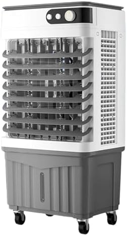 3-in-1 Portable Evaporative Air Cooler with 4 Ice Packs, 3-Speed Fan, 120° Oscillation, Ideal for Indoor & Outdoor Use – Perfect for Patio, Garage, and Porch (31in)