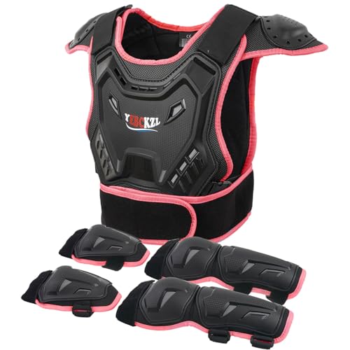 Kids Armor Vest Suit for Dirt Bike, Back Chest Protector