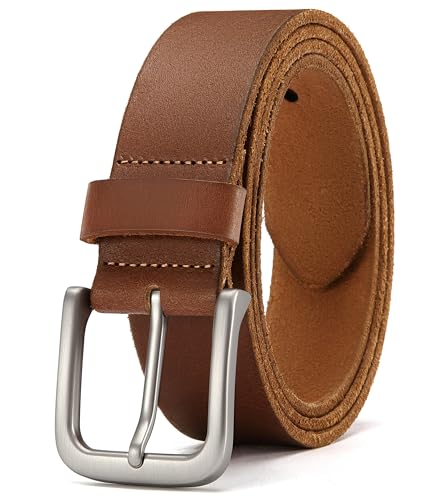 CHAOREN Gürtel Herren Leder, 38mm Echtledergürtel aus...