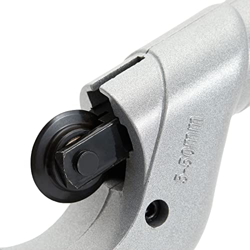 2 Piece Heavy Duty Copper Pipe Cutter for Aluminum, Stainless Steel Tubes, Cuts 1/4 to 2 Inch and 1/8 to 3/8 Inch Pipes