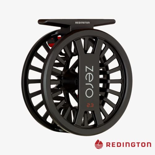 Redington Zero Fly Fishing Reel, Lightweight Design For Trout, Clicker Drag System, Black, 4/5 #TOP1