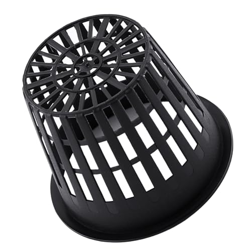 Nimomo 10pcs Hydroponic Planting Net Pot, Planting Heavy Duty Mesh Pot Basket Hydroponic Plant Grow Clone Gardening (Black) - Image 7