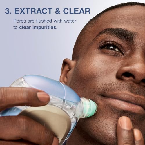 Image of Shark FacialPro Glow At Home Hydro-Powered Facial System, Blue, FH310