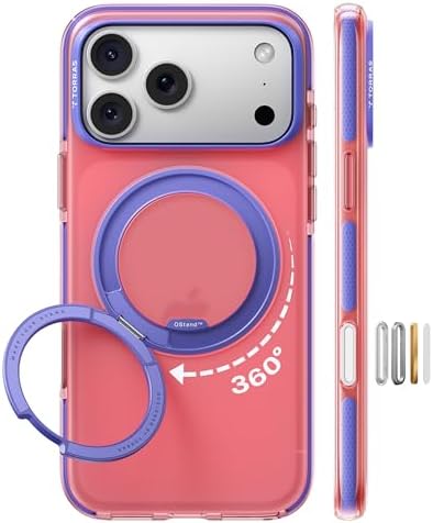 TORRAS O3 Hue for iPhone 17 Pro Max Case,4X Military-Grade Air Dr...