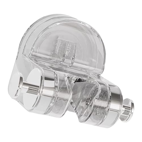 Samuliy Soporte para cabezal de ducha con ventosa, soporte para cabezal de ducha, soporte de ducha multifuncional, estante de ducha de baño de montaje en pared para varita de mano, cepillo de ducha