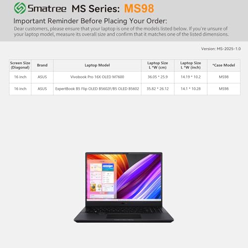 Funda rígida para ASUS ExpertBook B5 que evita sobrecalentamientos 2