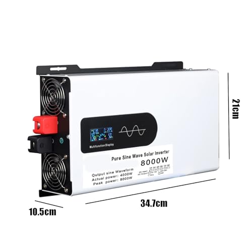 Onduleur 12V 110V 8000W convertisseur haute performance à onde pure sinus - 3
