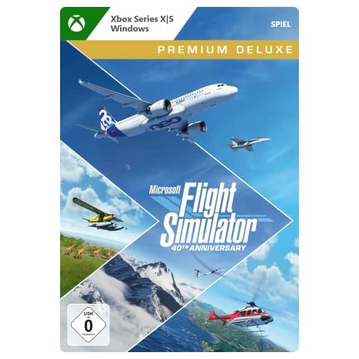 Microsoft Flight Simulator 40th Anniversary - Premium Deluxe Edition | Xbox & Windows 10 - Download Code