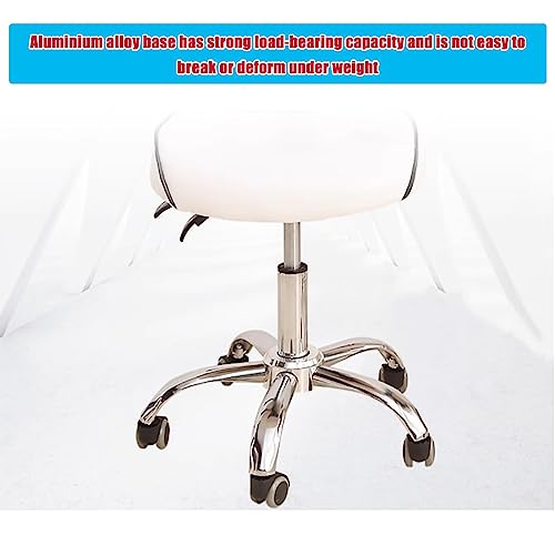 Ergonomischer Sattelstuhl mit Rückenstütze – Rollhocker für mehr Komfort und Körperhaltung, ideal für Zahnärzte, Tattoo-Künstler und Salon-Profis