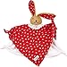 Käthe Kruse 74849 classique Doudou lapin, Rouge