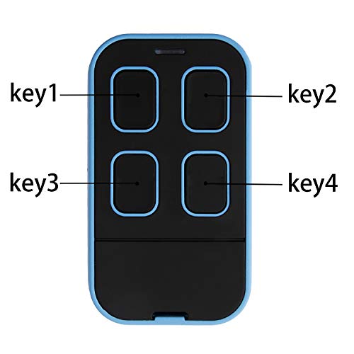 XIHADA Universal Garage Door Remote Universal Garage Door Opener Remote Universal Gate Remote Control Homelink Remote (1, Blue)