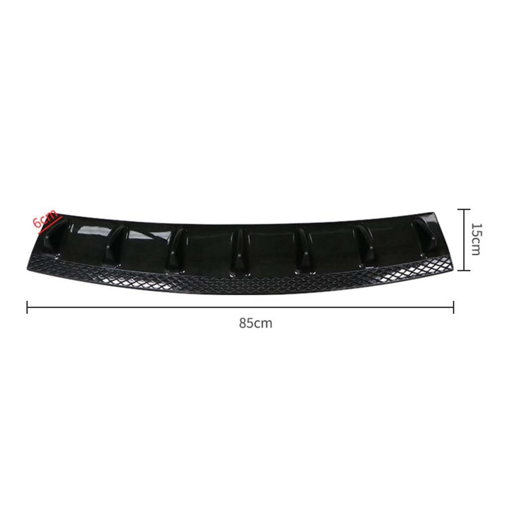 Auto Heckspoiler für Stream 2000-2014, Auto Heckstoßstangen Chassis Haifischflosse Flügellippendiffusor Zubehör