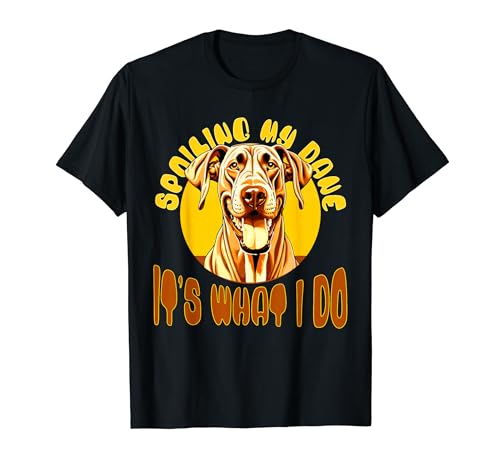Great Dane Dog Tee Great Dane Rescue Apparel Proprietario Maglietta