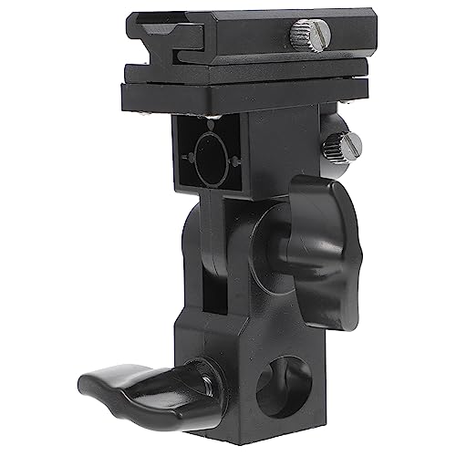 Veemoon Light Stand Photography Flash Bracket Reflector Stand Adapter Universal Flash Lamp Holder for