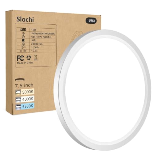 slochi 7.5inch Flush Mount Ceiling Light...