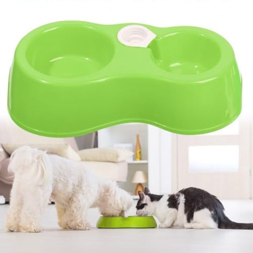 Comedouro e Bebedouro Duplo para Pets, Bebedouro Comedouro Pet Encaixe Garrafa De Água