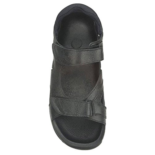 Z-Coil Women's Sidewinder Black Sandal 10 C/D Us #TOP4