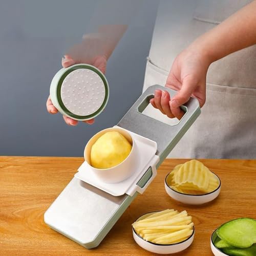 Cortadora multifuncional de vegetales acero inoxidable miniatura 4