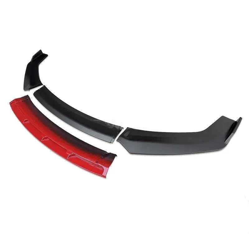 Spoiler avant pour VW Passat B7 2010-2014 lèvre de pare-choc look carbone