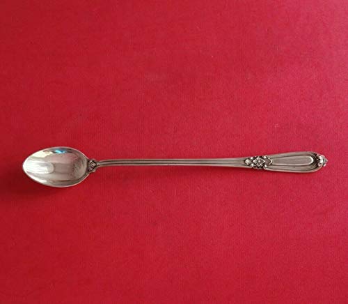 Esteval By Buccellati Italian Sterling Silver Iced Tea Spoon 8" Silverware #TOP9