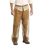 Bug Pants with Free Carrying Pouch - Anti Mosquito Net Repellent Pants - Ultimate Protection from Bugs, No-See-Ums, Midges. Perfect for Hiking, Camping, Traveling, Fly Fishing & Outdoor Activities
