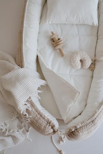 Babynest Bebek Yatağı Anne Yanı Bebek Yatagı (85 * 55) - Görsel 5