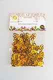 SHATCHI 14g Gold 60th Birthday Confetti Foil Metallic Glitz Table Scatter Sprinkles Age Bday Party Decorations,12mm - Image 4
