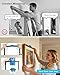 Picture Hanging Kit with Level, Upgraded Picture Hanging Tool, 86Pcs Picture Hangers with Heavy Duty Picture Hanging Hooks, Sawtooth, Wire, Nails, Wall Hangers for Frame, Painting, Art, Photo