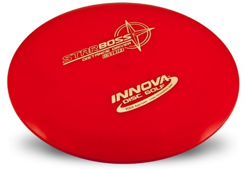 INNOVA Star Boss 165-170g Distance Driver, Right Handed, Red, Advanced Disc Golf Players